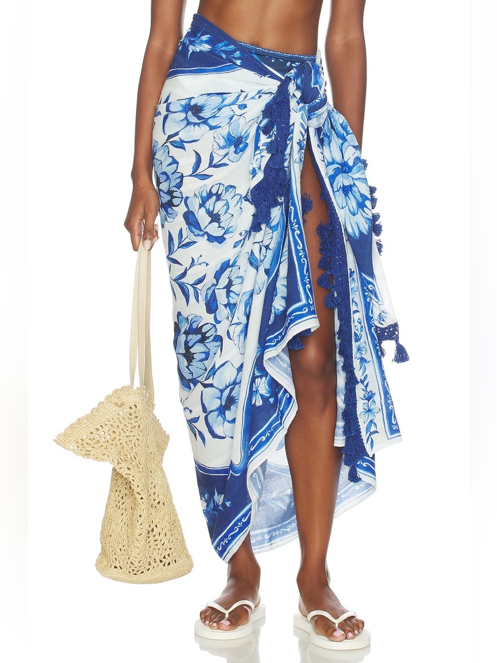 Farm Rio Porcelain Garden Sarong - Picture 7 of 7